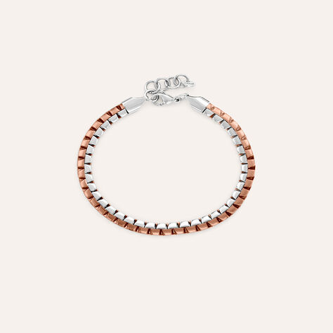 Bracciale Catena Man Code Acciaio Bicolore - Bracciali Uomo | Stroili