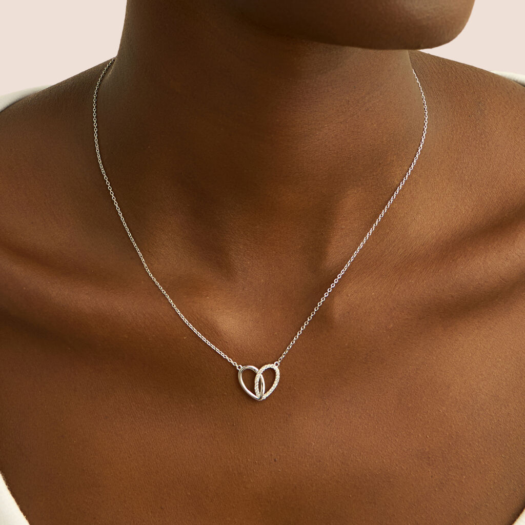 Collana Silver Moments Argento Rodiato Cubic Zirconia