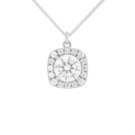 Collana Punto Luce Claire Oro Bianco Cubic Zirconia - Collane Punto Luce Donna | Stroili