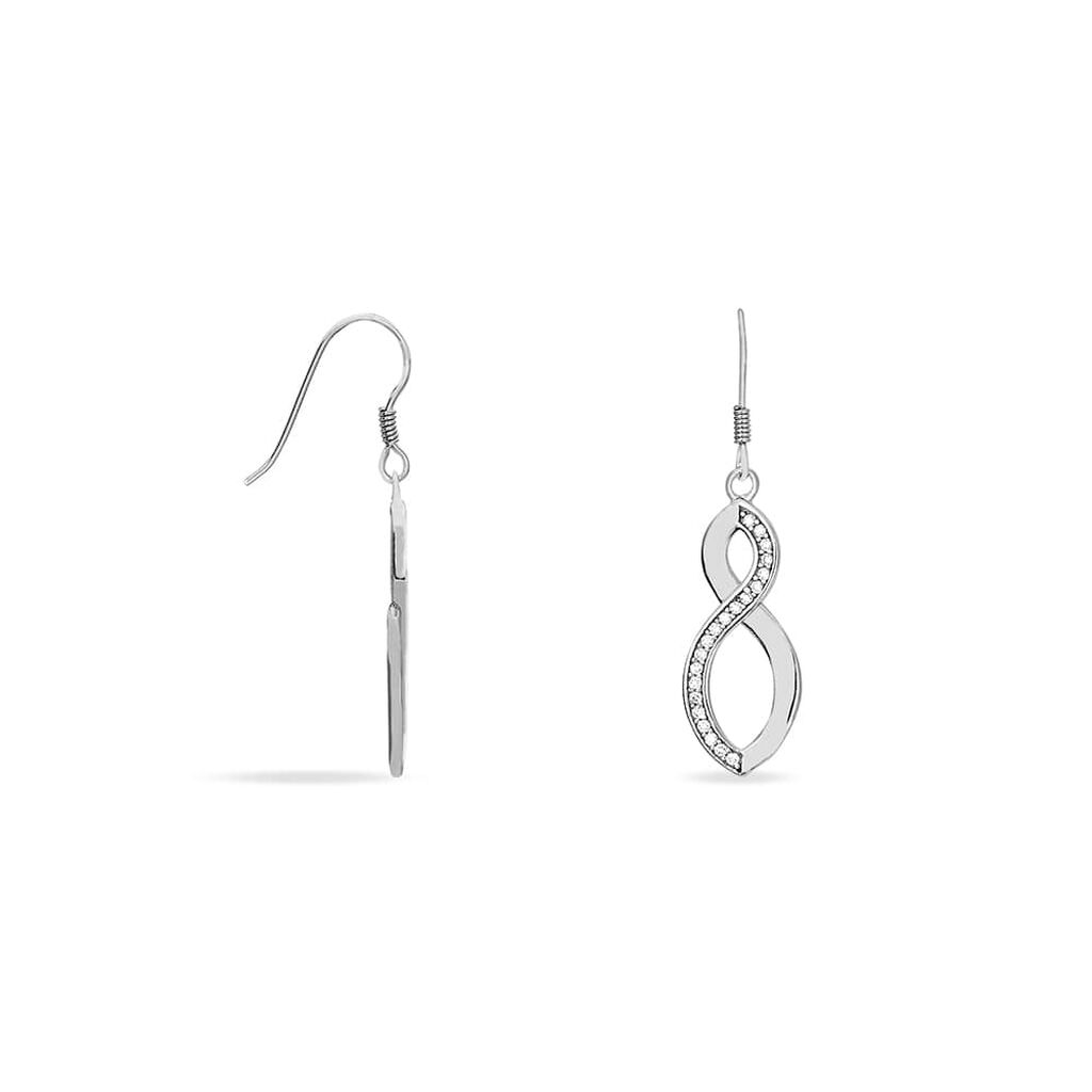Orecchini Pendenti Silver Shine Argento Rodiato Cubic Zirconia - Orecchini Pendenti Donna | Stroili