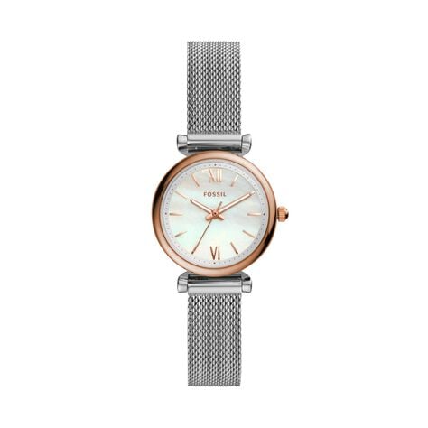 Orologio Fossil solo tempo con cinturino maglia milanese e cassa in acciaio dorato - Orologi Donna | Stroili