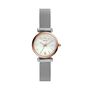 Orologio Fossil solo tempo con cinturino maglia milanese e cassa in acciaio dorato
