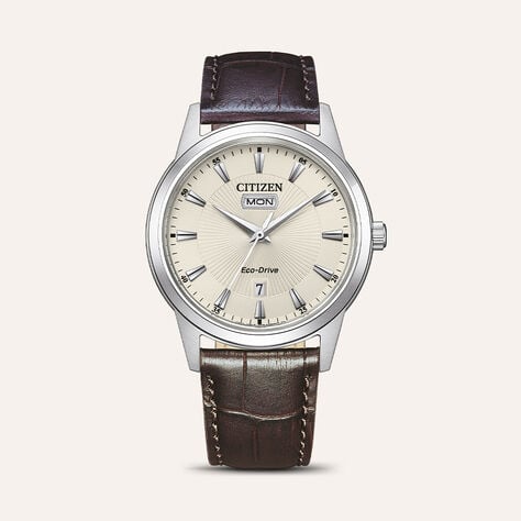 Orologio Eco Drive Citizen Ore Felici Aw0100-19a - Orologi con Datario Uomo | Stroili