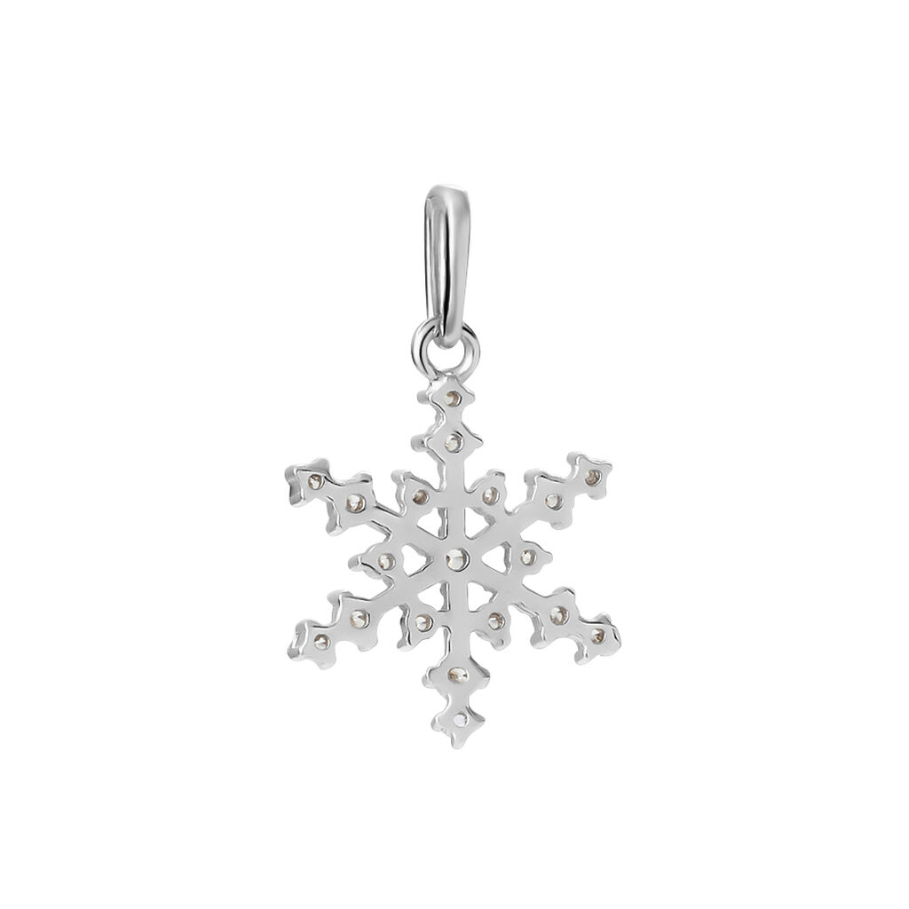 Pendente Poème Oro Bianco Cubic Zirconia - Ciondoli Donna | Stroili