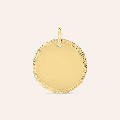 Pendente Poème Oro Giallo - Ciondoli con Incisione Donna | Stroili