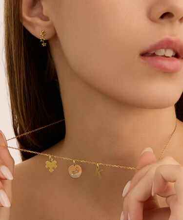Orecchini Lobo Bon Ton Oro Giallo