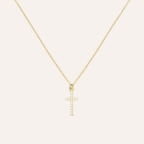 Collana Holy Oro Giallo Cubic Zirconia - Collane Donna | Stroili