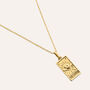 Pendente Tarocchi Carta Degli Innamorati Love Beats Argento Dorato