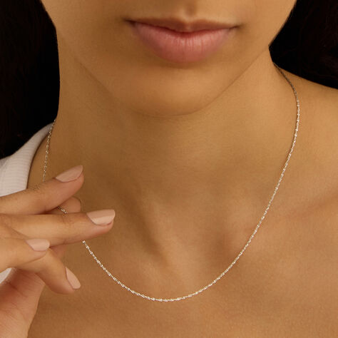Catenina Gold Essence Oro Bianco - Catenina Donna | Stroili
