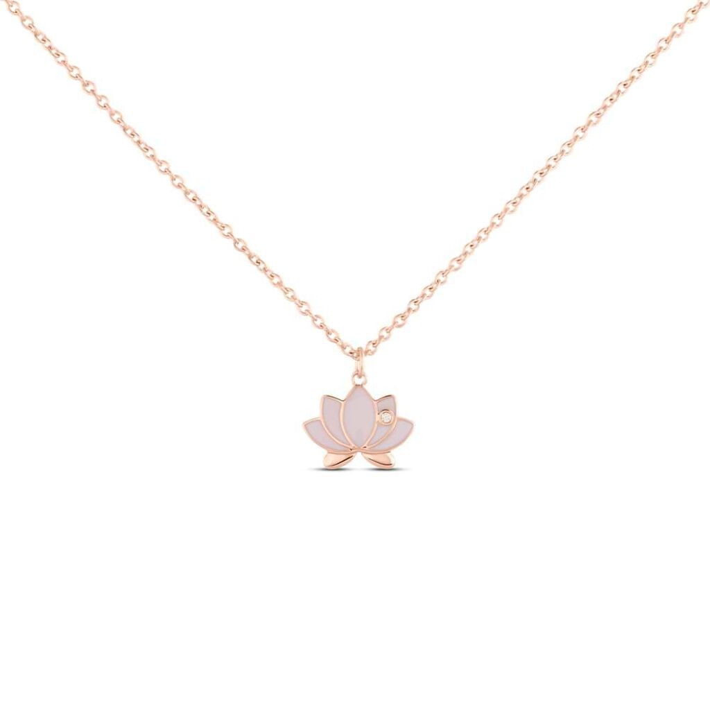 Collana Lady Sweet Acciaio Rosa Cristallo - Collane Donna | Stroili