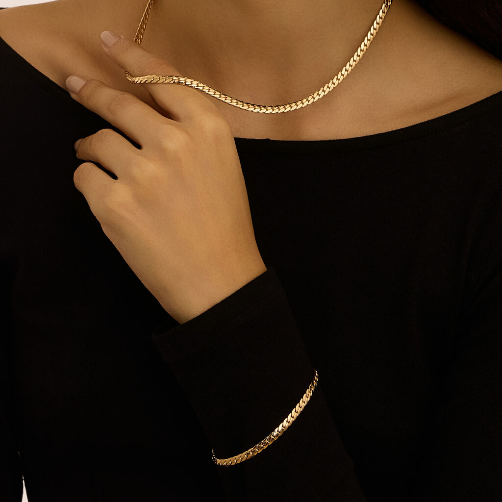 Catena Golden Dream Placcato Oro Giallo - Collane Catena Donna | Stroili