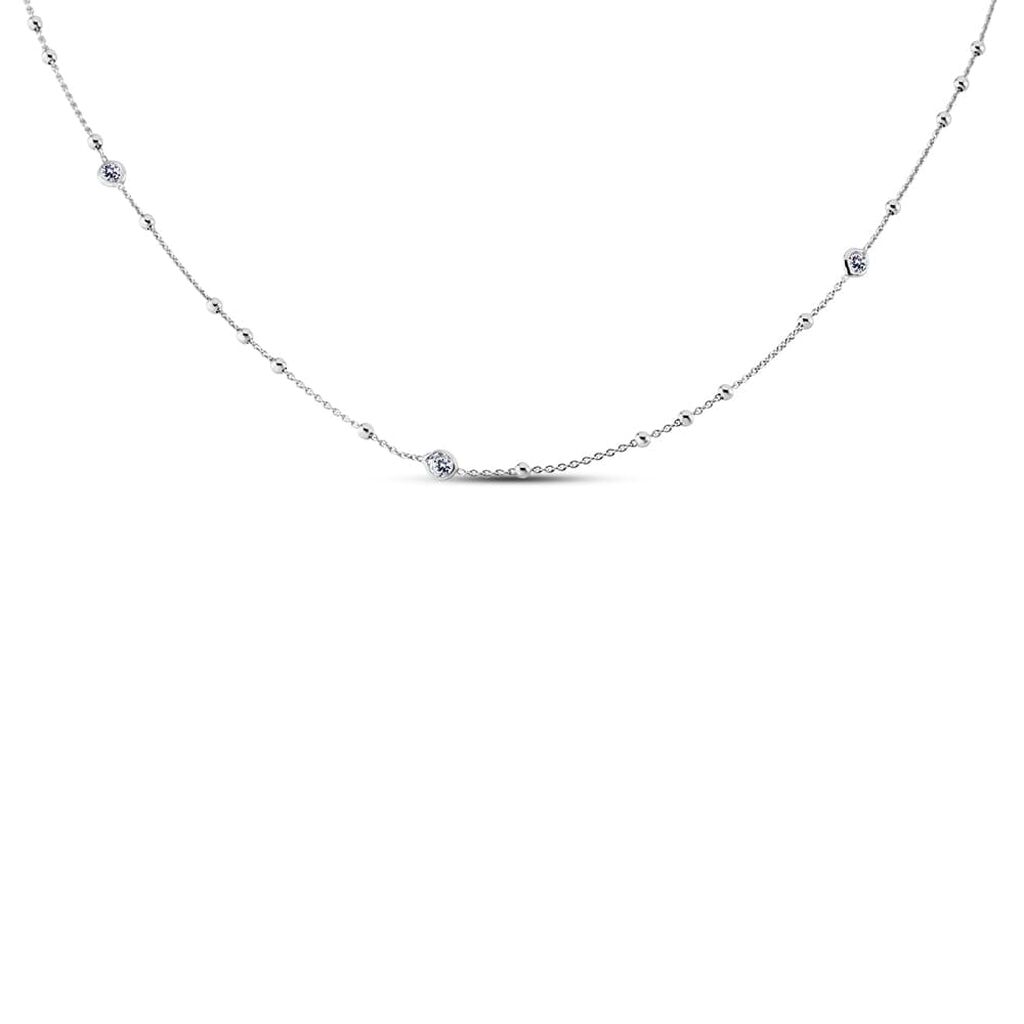 Collana Silver Elegance Argento Rodiato Cubic Zirconia - Collane Donna | Stroili