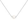 Collana Silver Pearls Argento Rodiato Perla sintentica