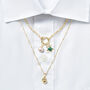 Catenina Love Beats Argento Dorato