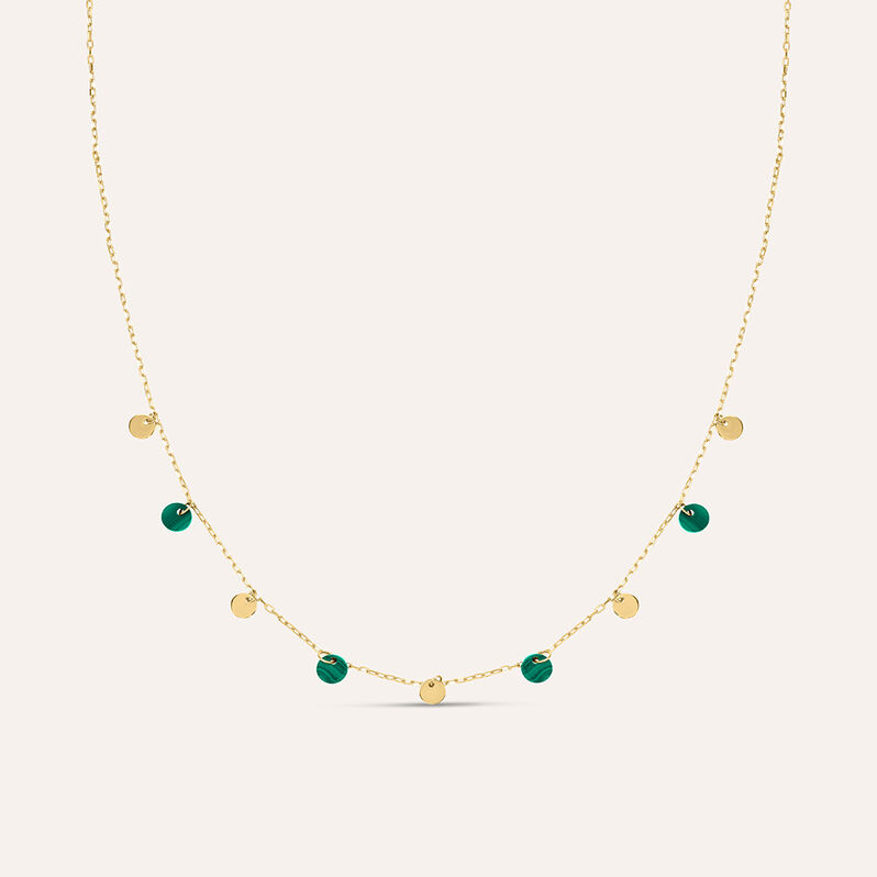 Collana Beverly Oro Giallo Malachite - Collane Donna | Stroili