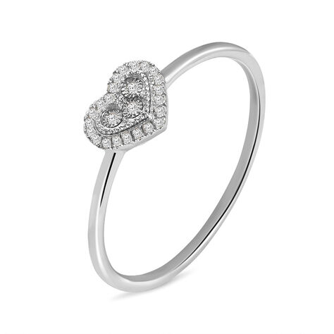 Anello Fantasia Sophia Oro Bianco Diamante - Anelli con Pietre Donna | Stroili