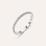 Fede Classica Eternity 1.8 mm Oro Bianco Diamante