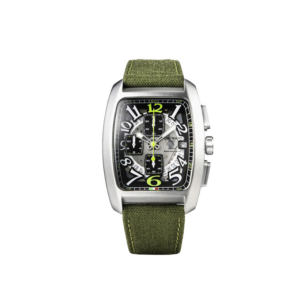 Orologio Al Quarzo Locman Sport 0472l22s-llt0grcg - Orologi con Datario Uomo | Stroili