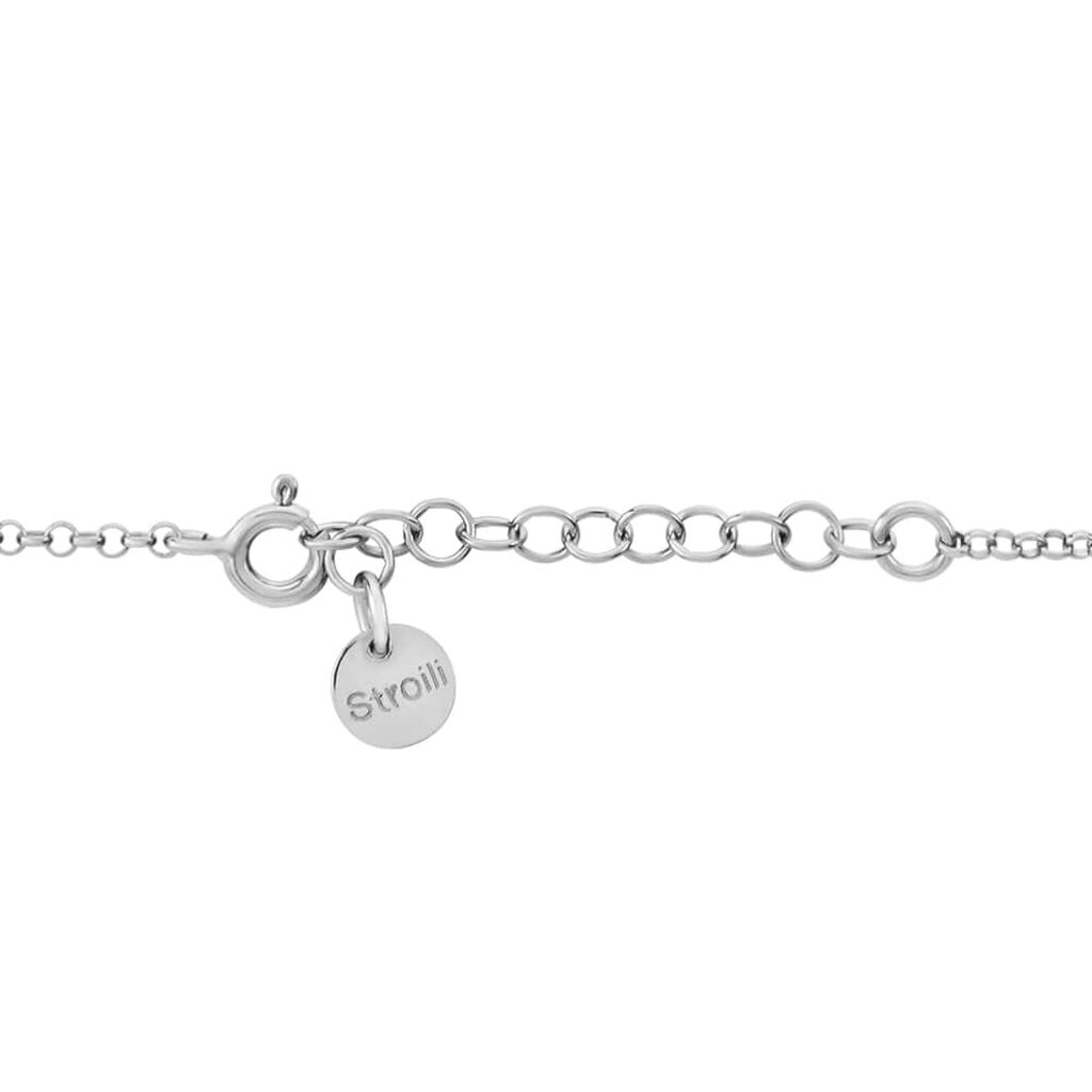 Bracciale Silver Collection Argento Bicolore Bianco / Rosa - Bracciali Donna | Stroili