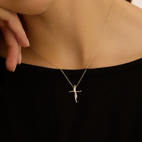 Collana Sophia Oro Giallo Diamante - Collane Donna | Stroili
