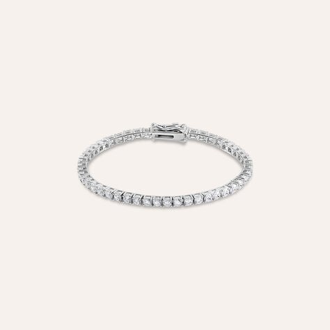 Bracciale Tennis Silver Elegance Argento Rodiato Cubic Zirconia - Bracciali Tennis Donna | Stroili