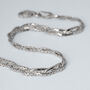 Bracciale Catena Silver Collection Argento Rodiato