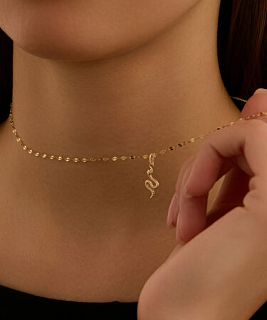 Pendente Po&egrave;me Oro Giallo Cubic Zirconia
