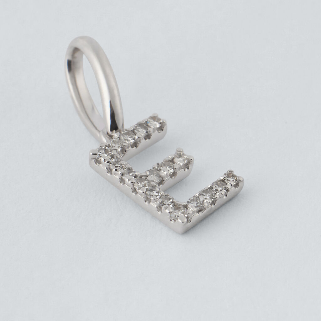 Pendente Sophia Oro Bianco Diamante - Ciondoli Donna | Stroili