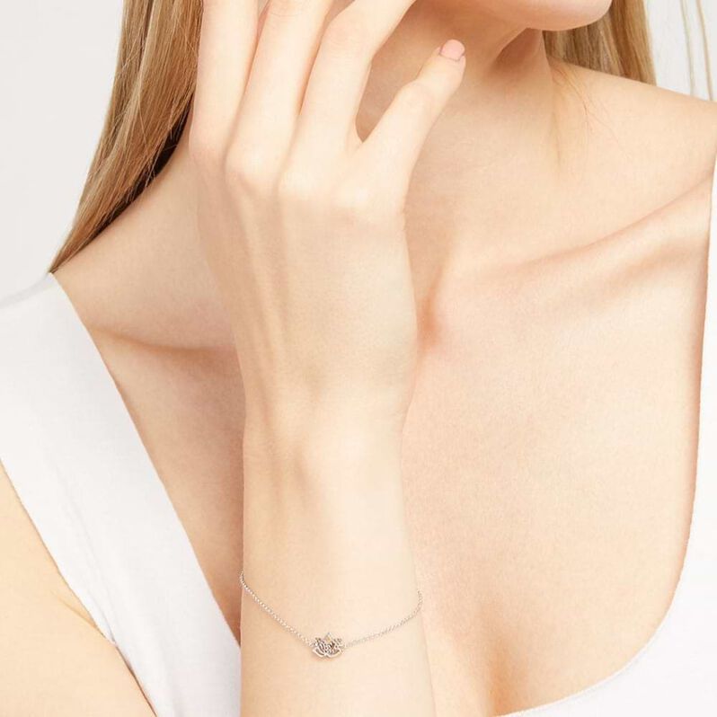 Bracciale Silver Moments Argento Rodiato Cubic Zirconia - Bracciali Amicizia Donna | Stroili