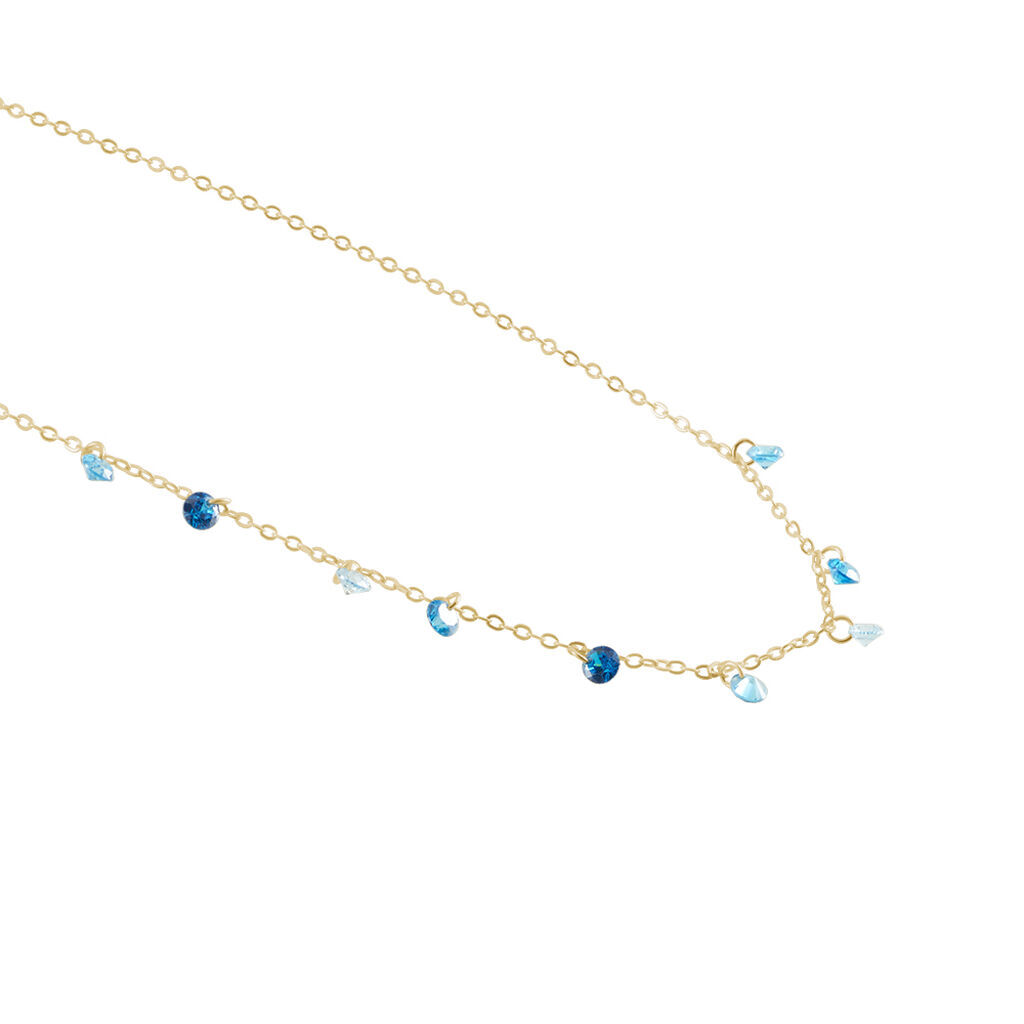 Collana Multi Punto Luce Golden Dream Placcato Oro Giallo Cubic Zirconia - Collane Punto Luce Donna | Stroili
