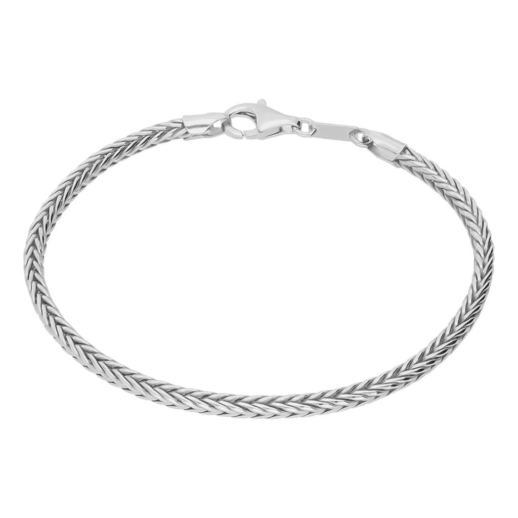 Bracciale Catena Gentleman Argento Rodiato - Bracciali Uomo | Stroili