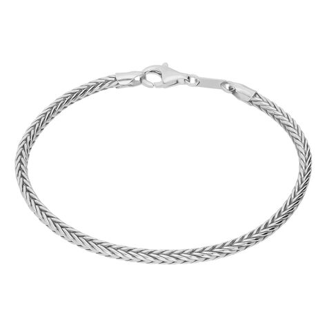 Bracciale Catena Gentleman Argento Rodiato - Bracciali Uomo | Stroili