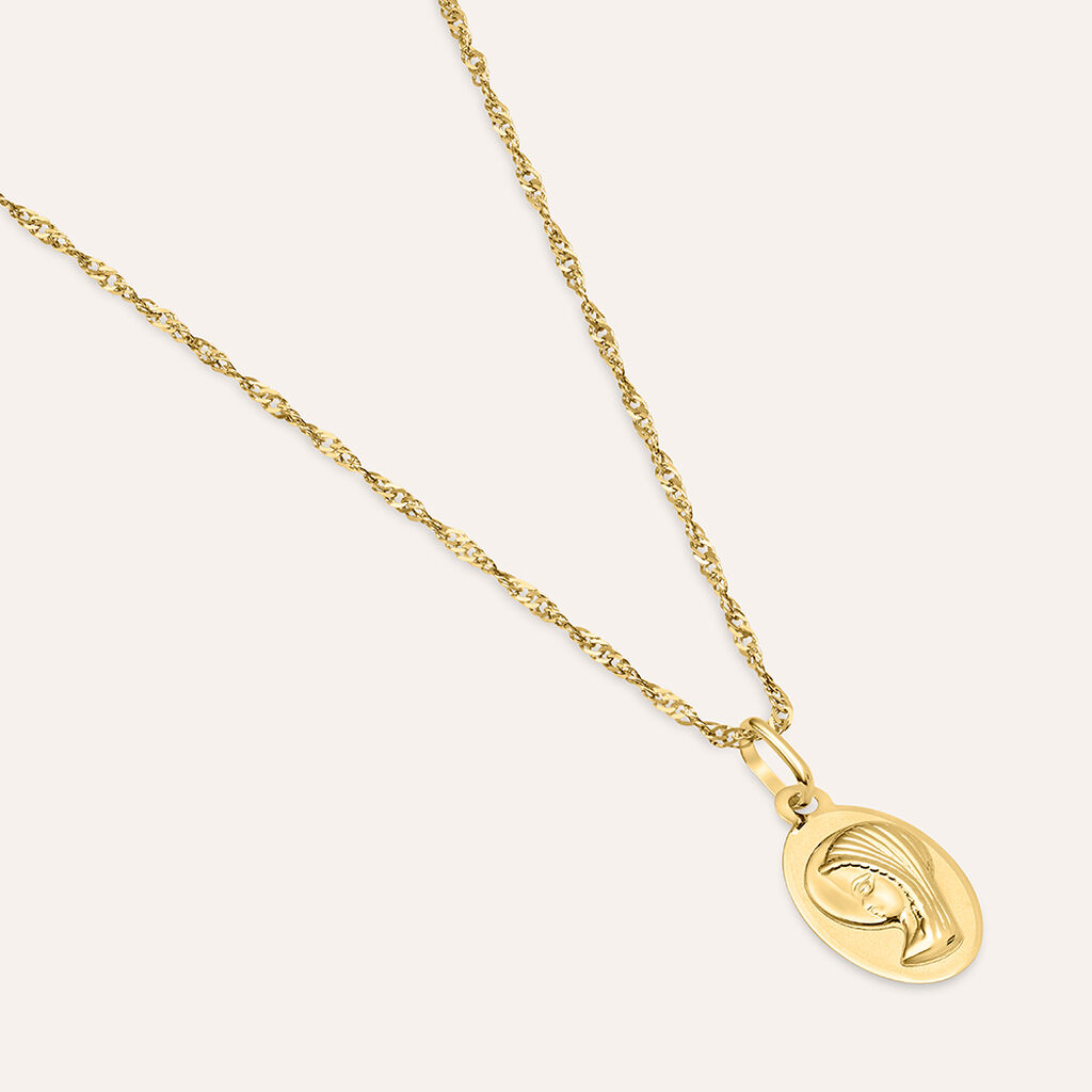 Pendente Holy Oro Giallo - Ciondoli con Incisione Unisex | Stroili