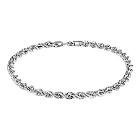 Bracciale Catena L'homme Or Oro Bianco - Bracciali Uomo | Stroili