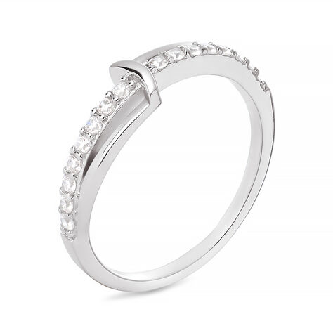 Anello Fantasia Silver Shine Argento Rodiato Cubic Zirconia - Anelli con Pietre Donna | Stroili