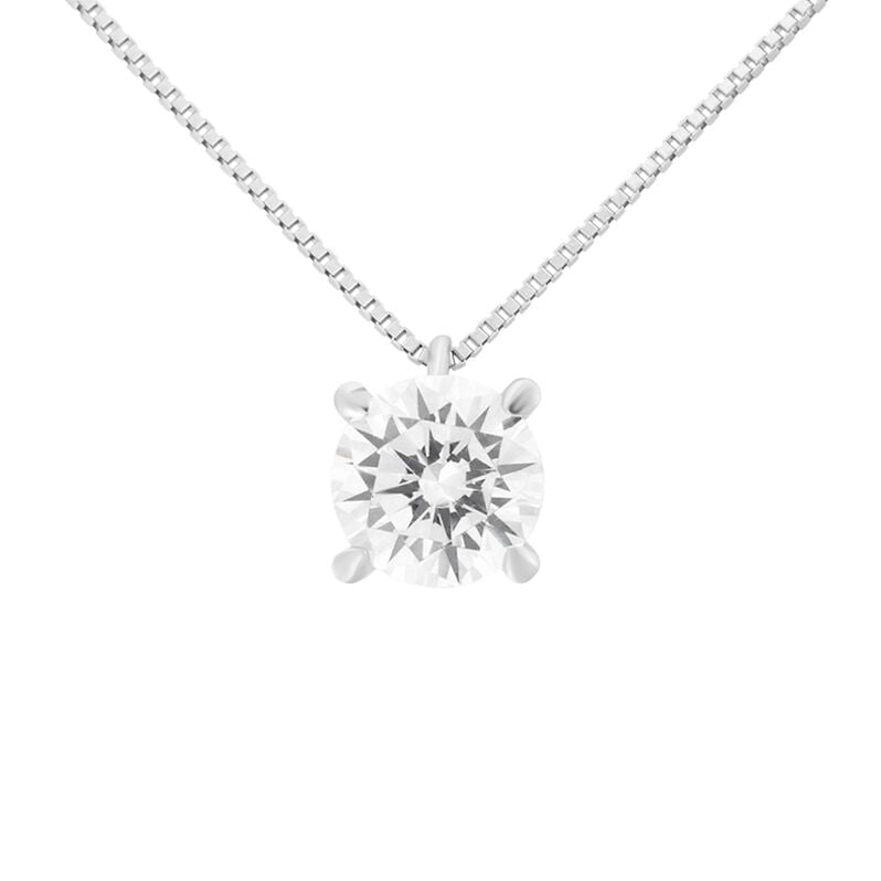 Collana Punto Luce Claire Oro Bianco Cubic Zirconia - Collane Punto Luce Donna | Stroili