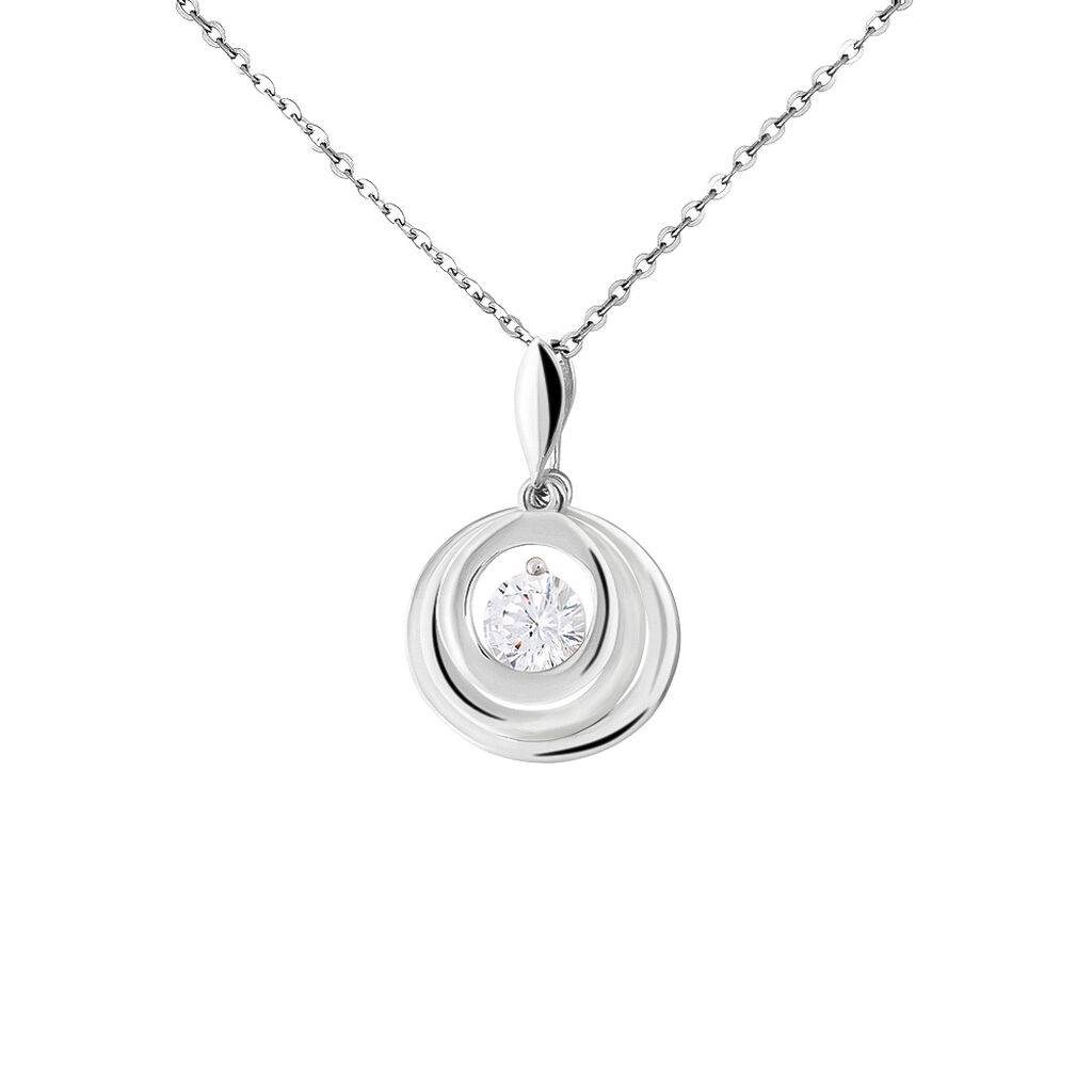 Collana Silver Elegance Argento Rodiato Cubic Zirconia - Collane Donna | Stroili