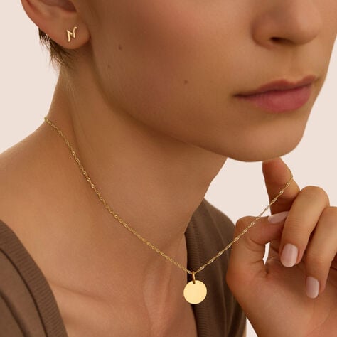 Pendente Poème Oro Giallo - Ciondoli con Incisione Donna | Stroili