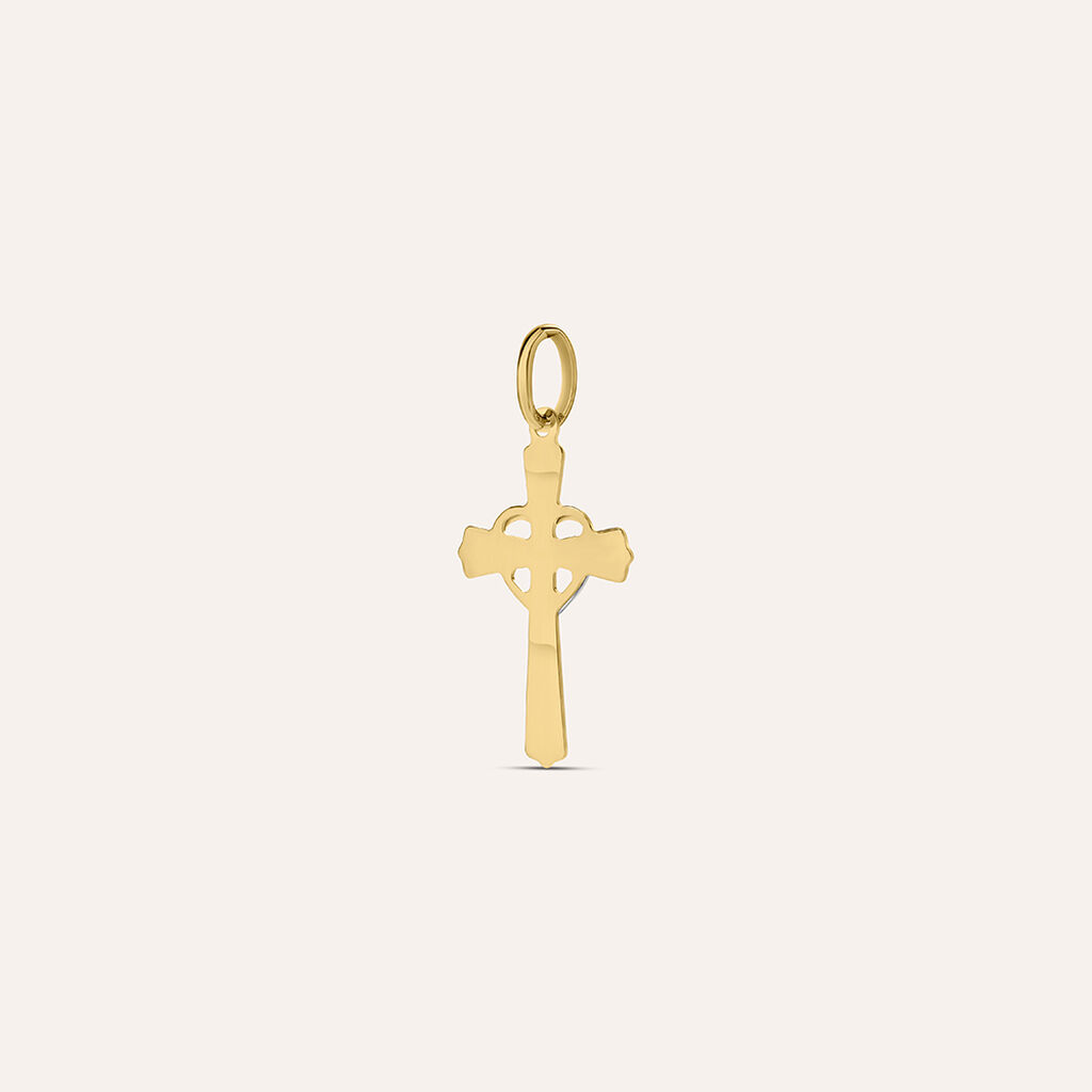 Pendente Holy Oro Bicolore - Ciondoli con Incisione Donna | Stroili