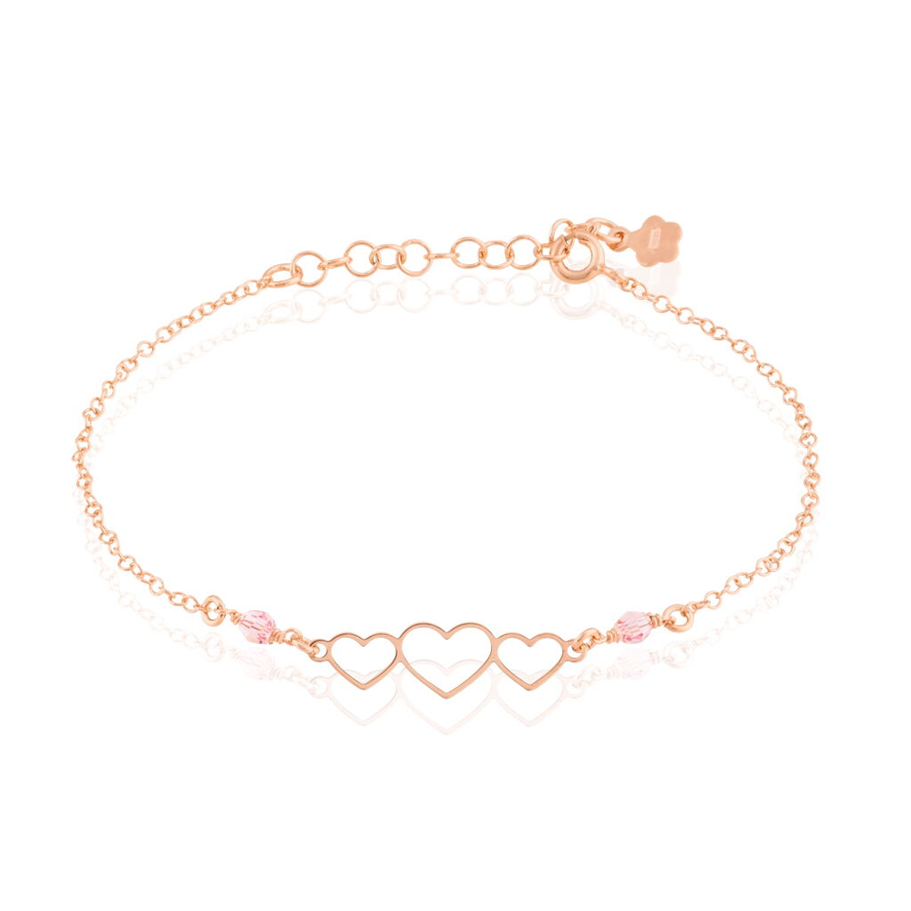 Bracciale Silver Collection Argento Rosa - Bracciali Love Donna | Stroili