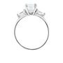 Anello Trilogy Claire Oro Bianco Cubic Zirconia