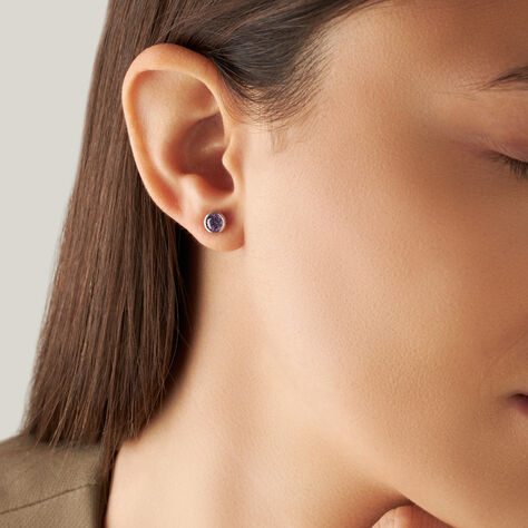 Orecchini Lobo Punto Luce Silver Rainbow Argento Rodiato Cubic Zirconia - Orecchini a Lobo Donna | Stroili