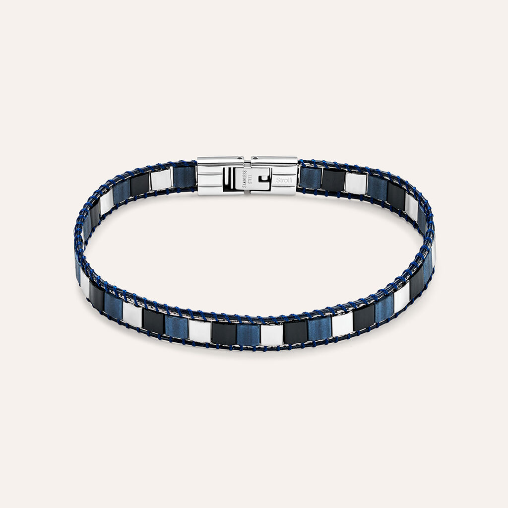 Bracciale Man Code Acciaio - Bracciali Uomo | Stroili