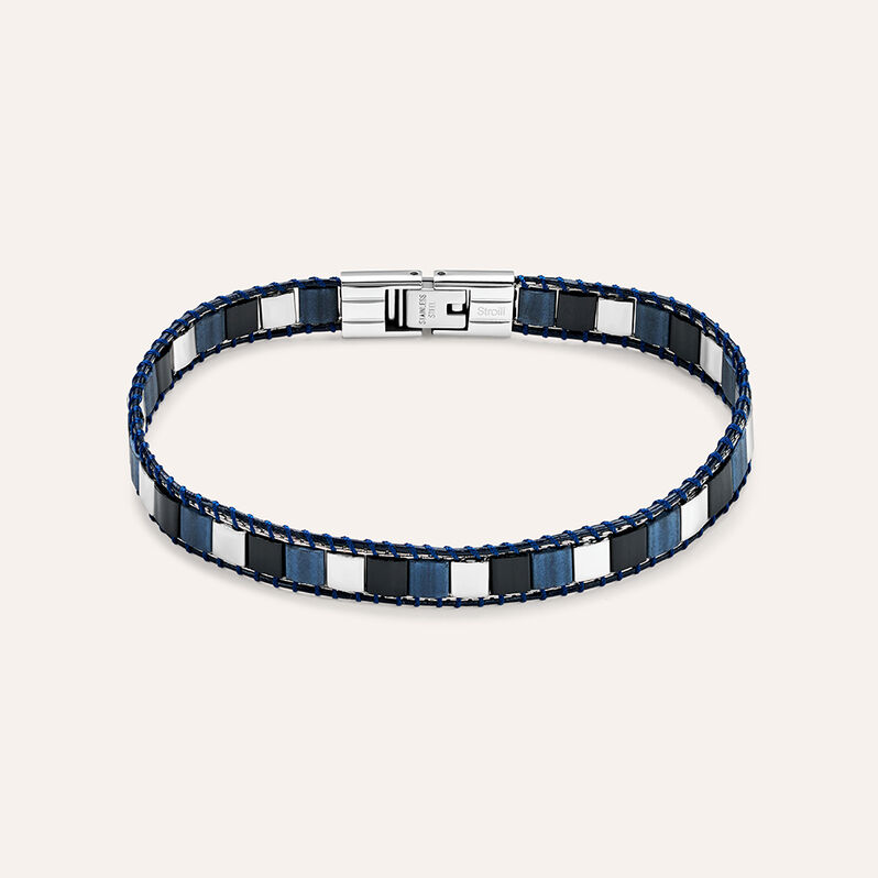 Bracciale Man Code Acciaio - Bracciali Uomo | Stroili