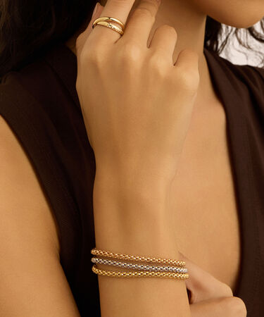 Anello Fascia Golden Lover Oro Giallo