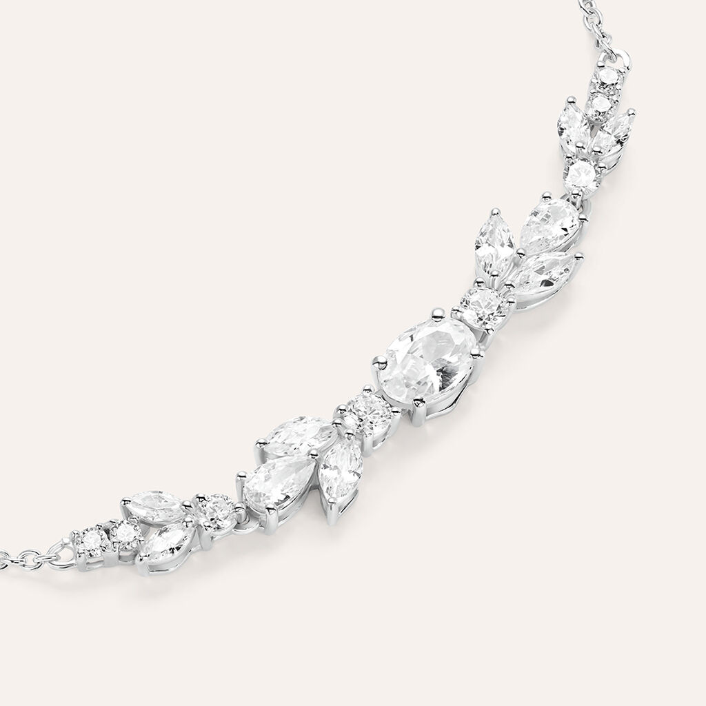 Bracciale Silver Elegance Argento Rodiato Cubic Zirconia - Bracciali Donna | Stroili