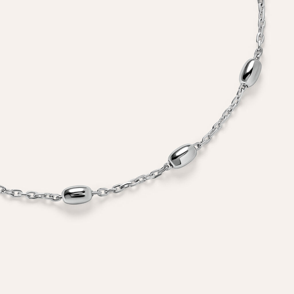 Cavigliera Silver Collection Argento Rodiato