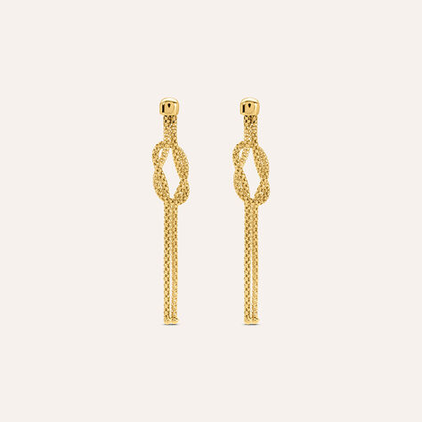 Orecchini Pendenti Nodo Isabelle Oro Giallo - Orecchini Pendenti Donna | Stroili