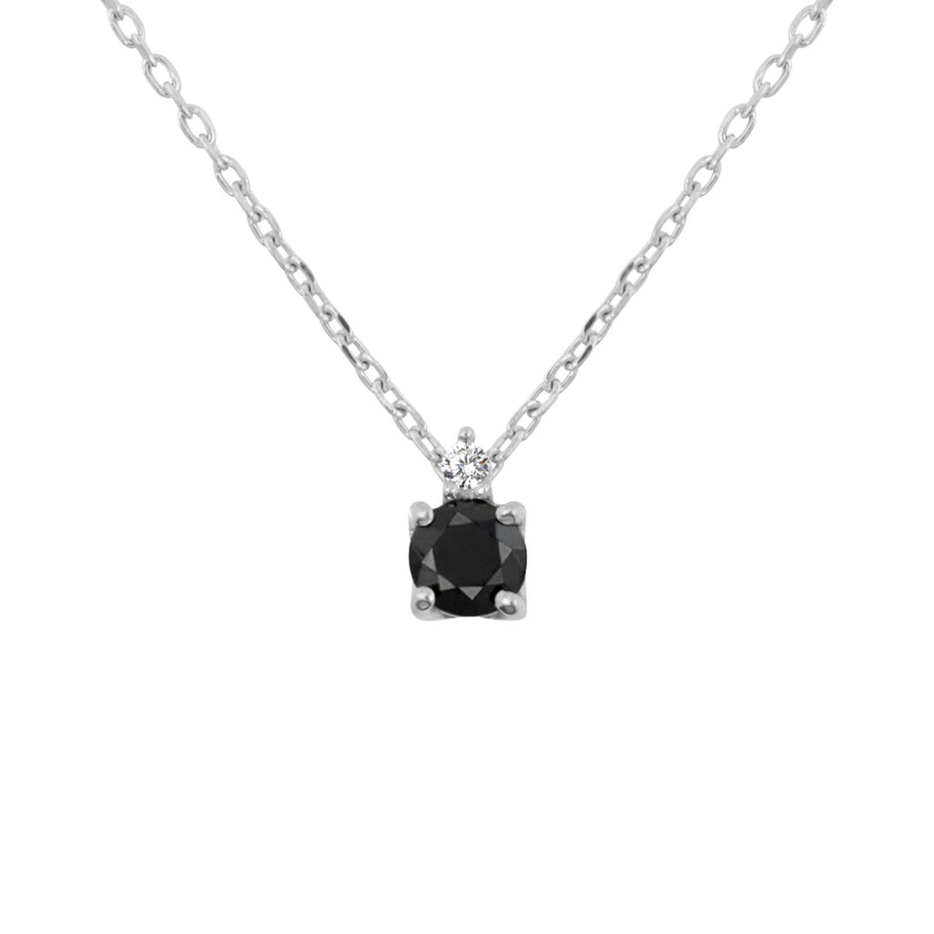 Collana Punto Luce Silver Elegance Argento Rodiato Cubic Zirconia