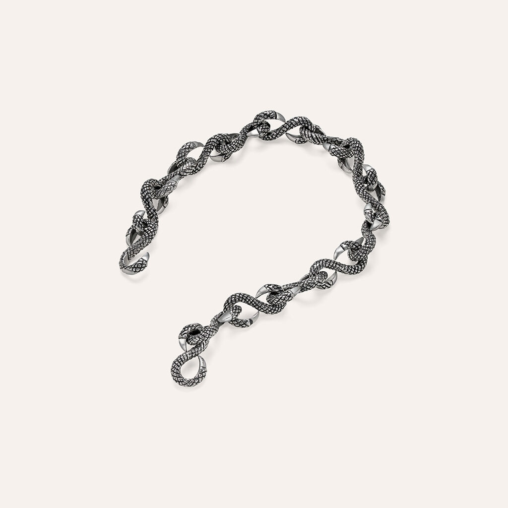 Bracciale Catena Man Code Acciaio Bicolore - Bracciali Uomo | Stroili